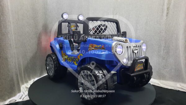 Pilsan Ranger 12V Akülü Jip (Jeep) Mavi