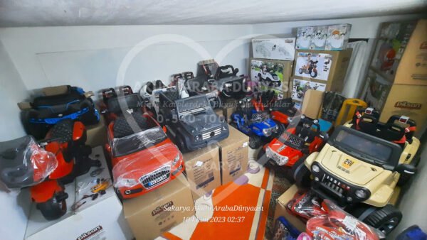 Pilsan Safari 24V Akülü Jip (Jeep) Sarı