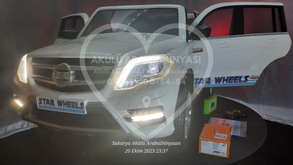 Pilsan Star Wheels 12V Akülü Jip (Jeep) Beyaz