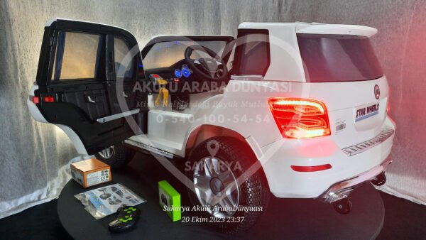Pilsan Star Wheels 12V Akülü Jip (Jeep) Beyaz