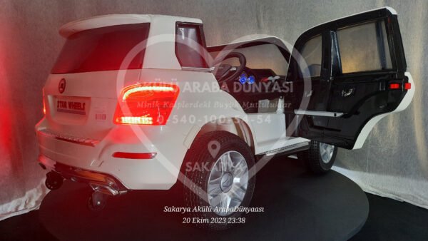 Pilsan Star Wheels 12V Akülü Jip (Jeep) Beyaz