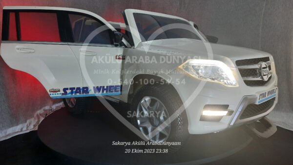 Pilsan Star Wheels 12V Akülü Jip (Jeep) Beyaz