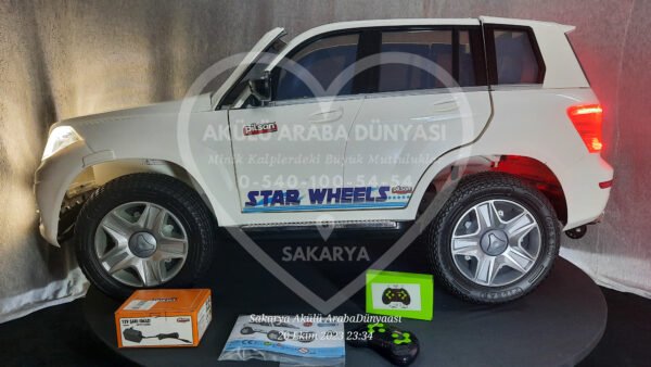 Pilsan Star Wheels 12V Akülü Jip (Jeep) Beyaz