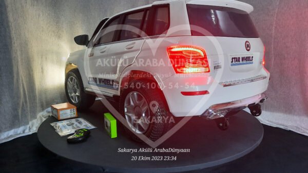 Pilsan Star Wheels 12V Akülü Jip (Jeep) Beyaz