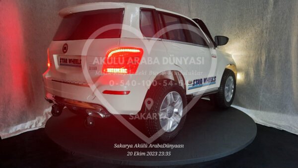 Pilsan Star Wheels 12V Akülü Jip (Jeep) Beyaz