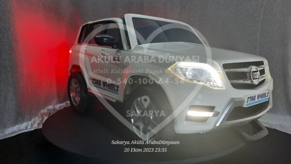 Pilsan Star Wheels 12V Akülü Jip (Jeep) Beyaz