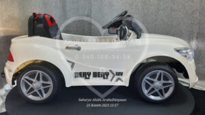 Pilsan Tery Bery 12V Akülü Araba Beyaz