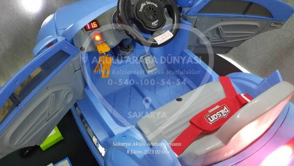 Pilsan Tostos 12V Akülü Araba Mavi