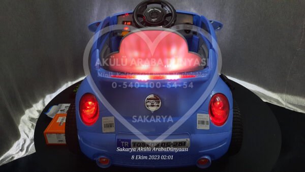 Pilsan Tostos 12V Akülü Araba Mavi