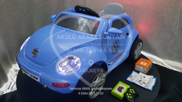 Pilsan Tostos 12V Akülü Araba Mavi