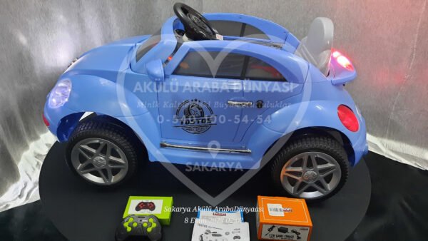 Pilsan Tostos 12V Akülü Araba Mavi
