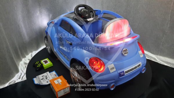 Pilsan Tostos 12V Akülü Araba Mavi