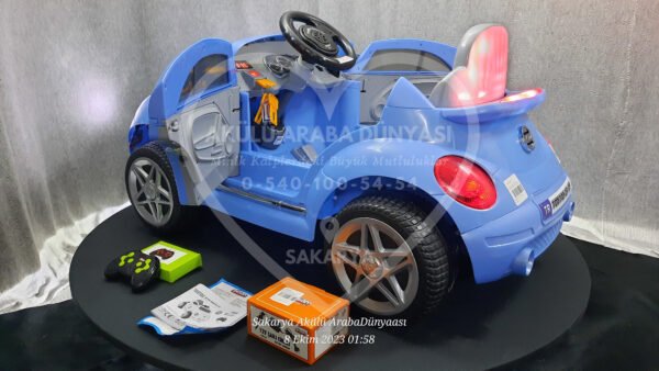 Pilsan Tostos 12V Akülü Araba Mavi