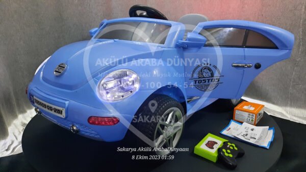 Pilsan Tostos 12V Akülü Araba Mavi