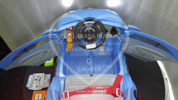 Pilsan Tostos 12V Akülü Araba Mavi