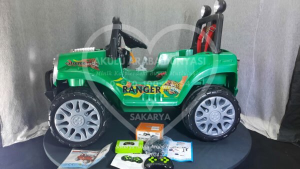 Pilsan Ranger 12V Akülü Jip (Jeep) Yeşil