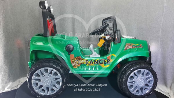Pilsan Ranger 12V Akülü Jip (Jeep) Yeşil