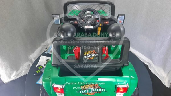 Pilsan Ranger 12V Akülü Jip (Jeep) Yeşil