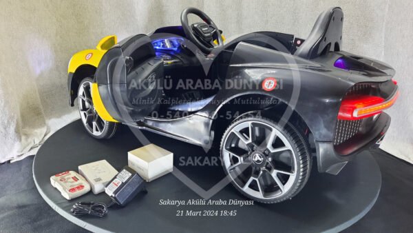 Akar Toys Velocy Primero Quantum 12 Volt Kumandalı Akülü Araba Sarı