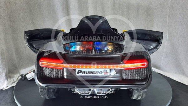 Akar Toys Velocy Primero Quantum 12 Volt Kumandalı Akülü Araba Sarı