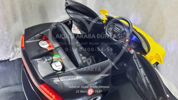 Akar Toys Velocy Primero Quantum 12 Volt Kumandalı Akülü Araba Sarı