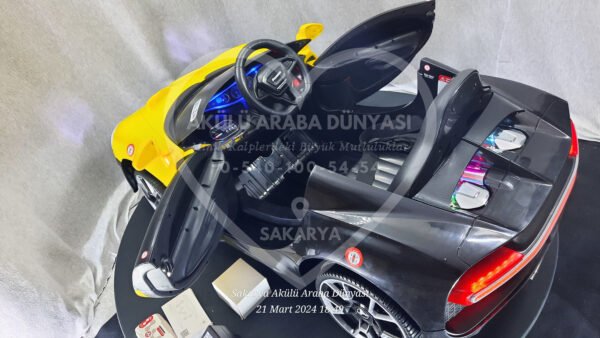 Akar Toys Velocy Primero Quantum 12 Volt Kumandalı Akülü Araba Sarı