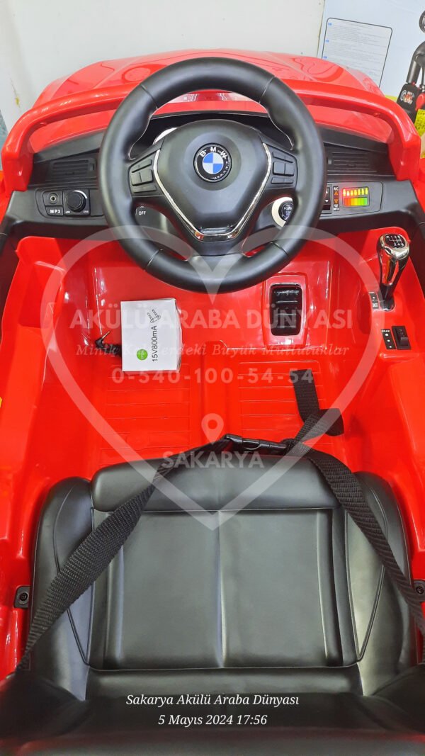 Kraft BMW 4 Seri Coupe Akülü Araba 12 Volt Kırmızı