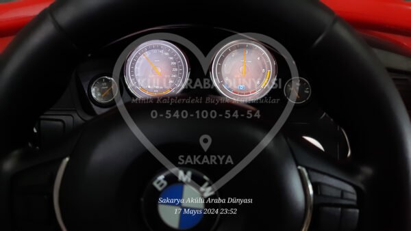 Kraft BMW 4 Seri Coupe Akülü Araba 12 Volt Kırmızı