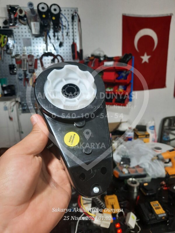 12 Volt 12.000 RPM Redüktörlü Akülü Araba Motoru