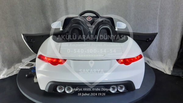 BabyHope 442 Cougar 12 Volt Akülü Araba Beyaz