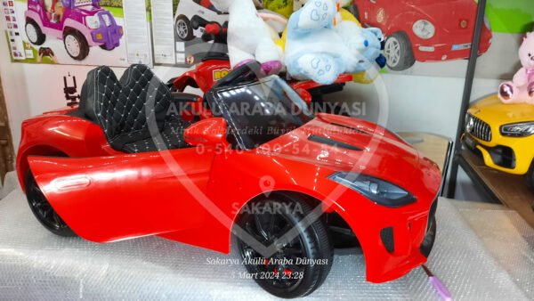 BabyHope 442 Cougar 12 Volt Akülü Araba Kırmızı