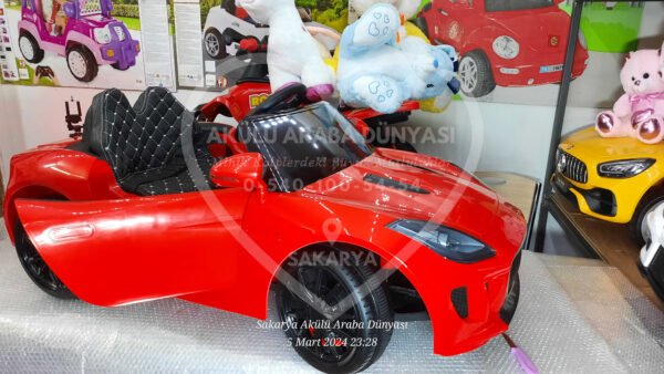 BabyHope 442 Cougar 12 Volt Akülü Araba Kırmızı