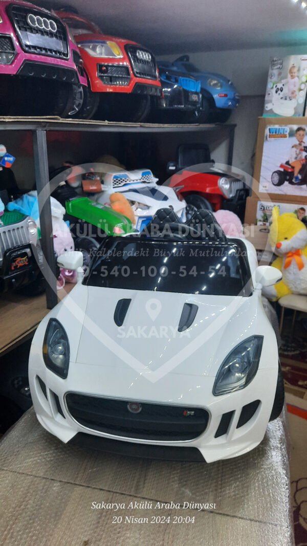 BabyHope 442 Cougar 12 Volt Akülü Araba Beyaz