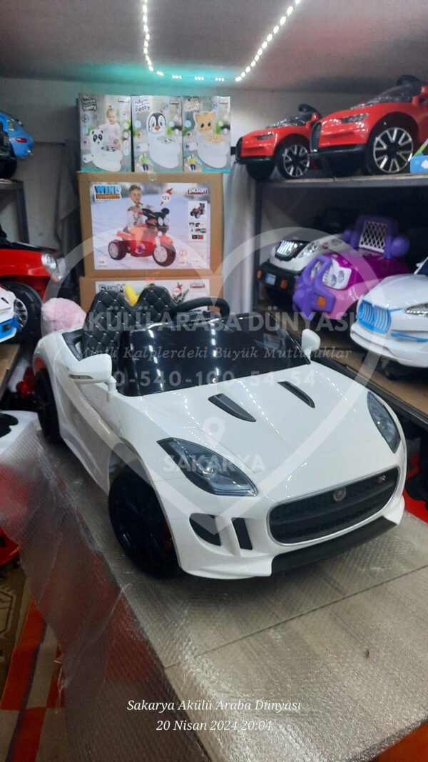 BabyHope 442 Cougar 12 Volt Akülü Araba Beyaz