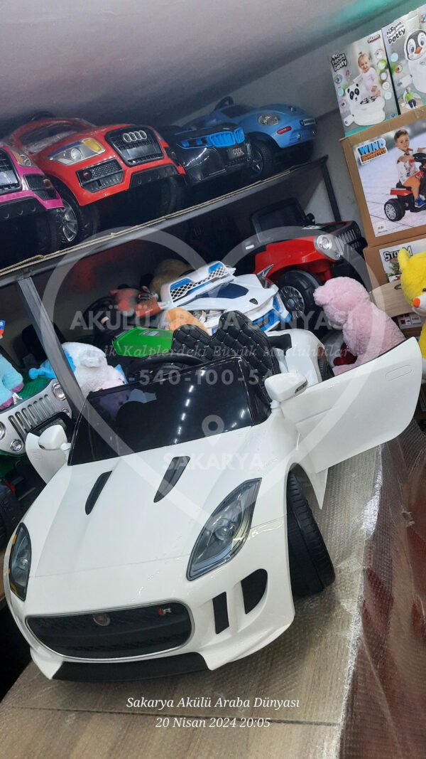 BabyHope 442 Cougar 12 Volt Akülü Araba Beyaz