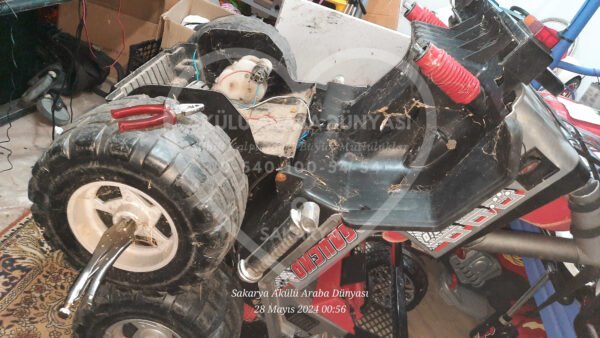 Peg Perego Gaucho Rock'in Akülü Araba Motorlu Şanzuman 12 Volt