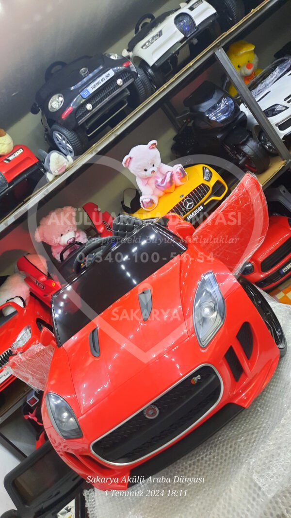 BabyHope 442 Cougar 12 Volt Akülü Araba Kırmızı