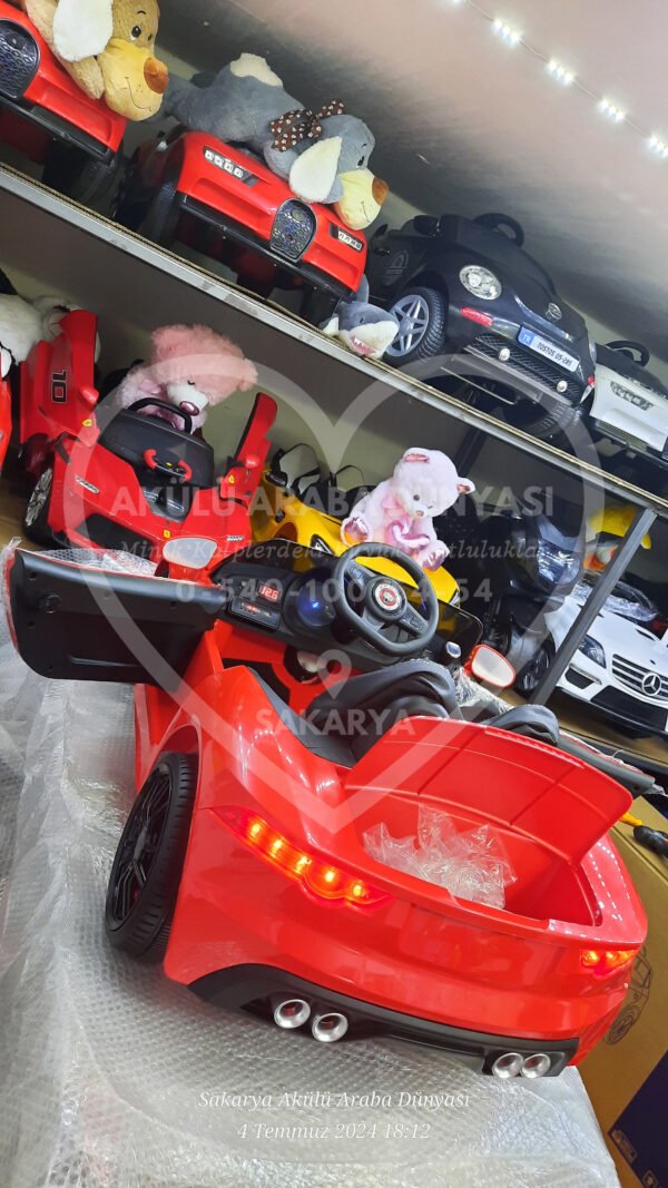 BabyHope 442 Cougar 12 Volt Akülü Araba Kırmızı