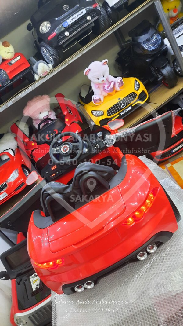 BabyHope 442 Cougar 12 Volt Akülü Araba Kırmızı
