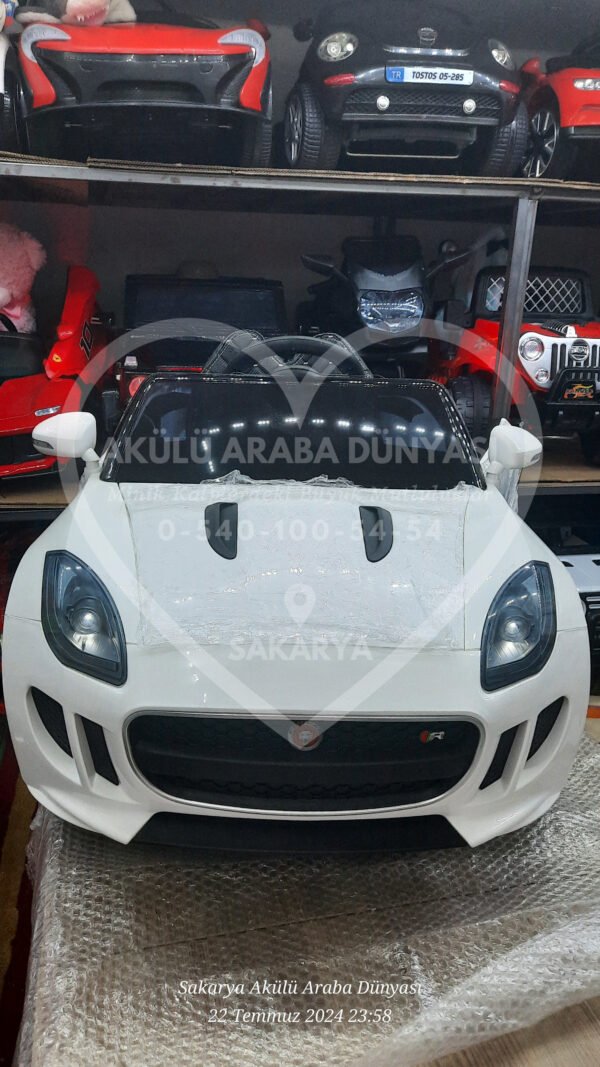 BabyHope 442 Cougar 12 Volt Akülü Araba Beyaz