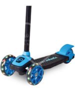 Cool Wheels 3 Tekerlekli Işıklı Twist Pembe Sarı Mavi Scooter - Görsel 7