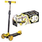 Cool Wheels 3 Tekerlekli Işıklı Twist Pembe Sarı Mavi Scooter - Görsel 5