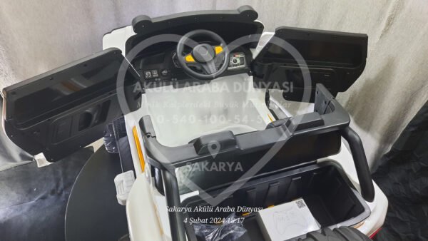 Better XXXL Çift Kişilik Akülü Araba Jip Jeep Telefon Kontrollü Eva Lastik