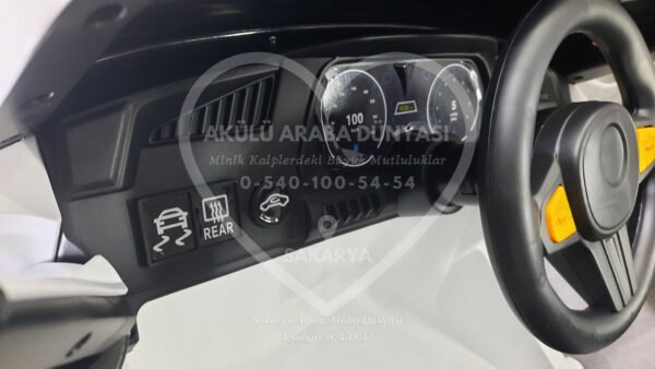 Better XXXL Çift Kişilik Akülü Araba Jip Jeep Telefon Kontrollü Eva Lastik