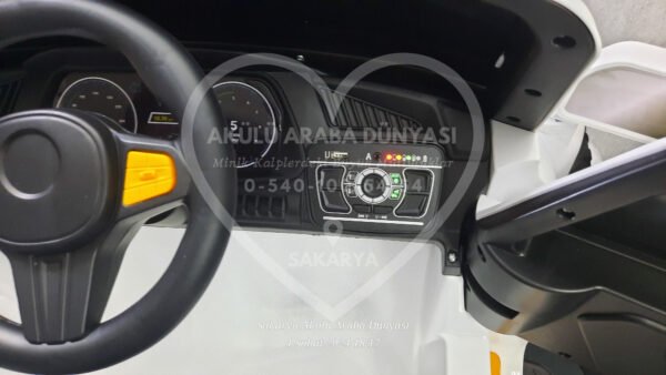 Better XXXL Çift Kişilik Akülü Araba Jip Jeep Telefon Kontrollü Eva Lastik