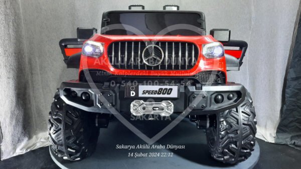 Super 800 4x4 12 Volt Eva Teker Akülü Araba Jip Mercedes