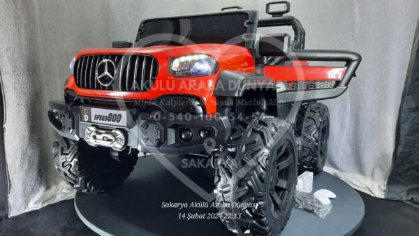 Super 800 4x4 12 Volt Eva Teker Akülü Araba Jip Mercedes