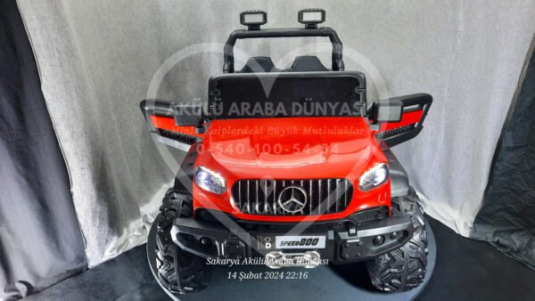 Super 800 4x4 12 Volt Eva Teker Akülü Araba Jip Mercedes