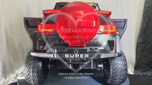 Süper 4x4 12 Volt Eva Teker Akülü Araba Kumandalı