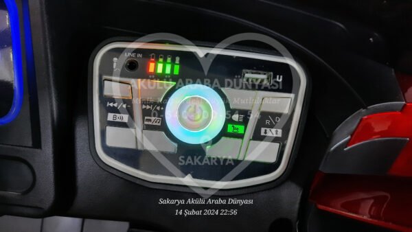 Süper 4x4 12 Volt Eva Teker Akülü Araba Kumandalı